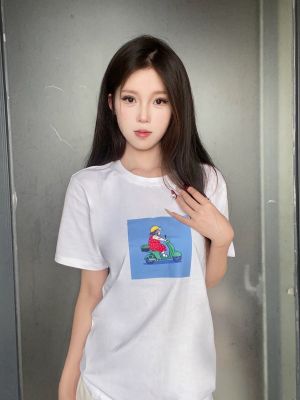 十三白头像#002白色纯棉T恤