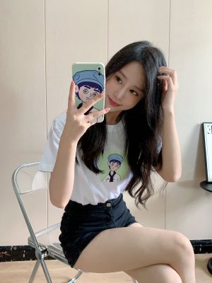 十三白头像#010白色纯棉T恤