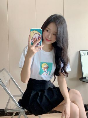 十三白头像#069白色纯棉T恤