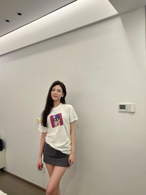 NOUNS#0406白色纯棉T恤