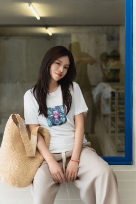 港火PANDA#022—元宇宙白色纯棉T恤